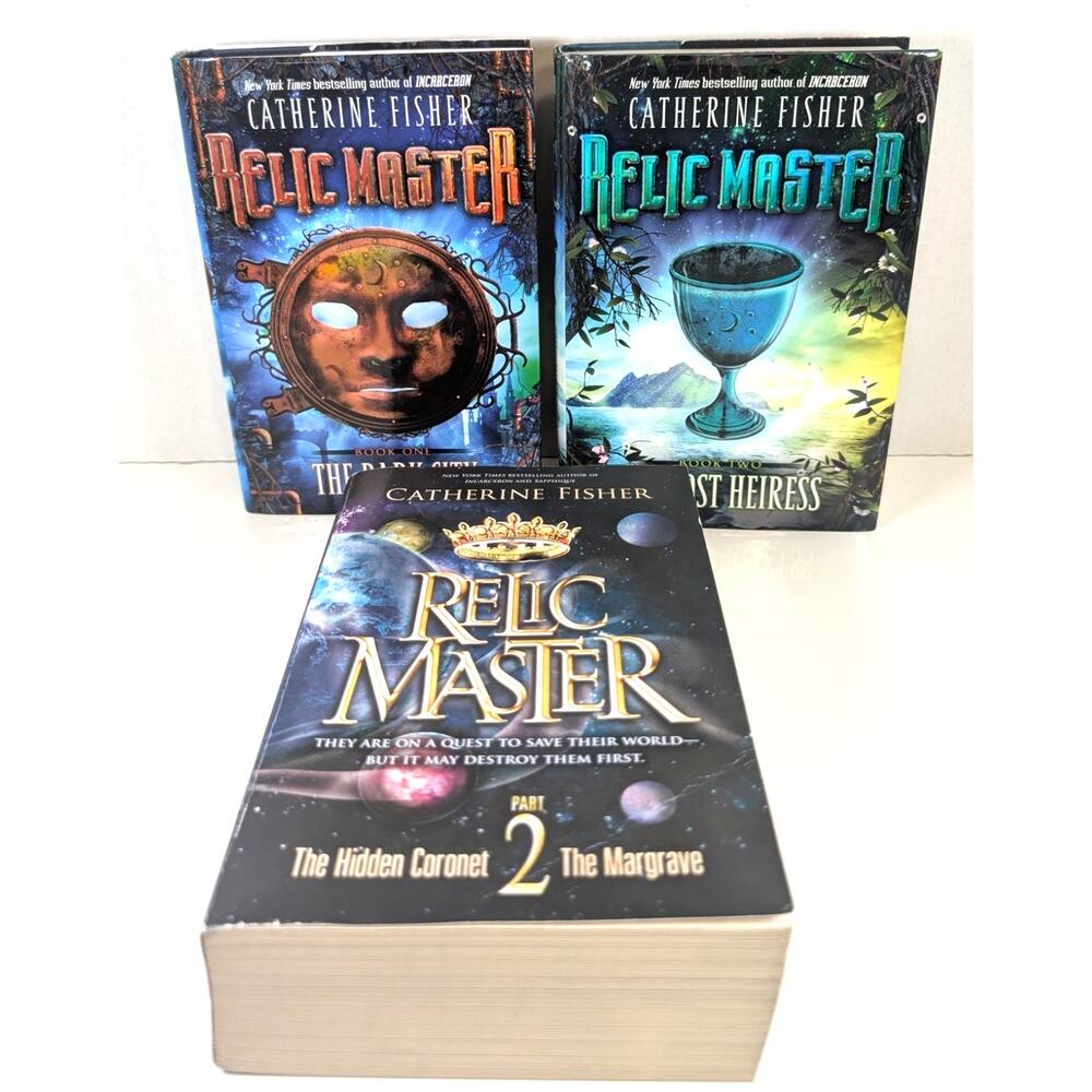 Complete Set RELIC MASTER Books Series by Catherine Fisher vol.1-4